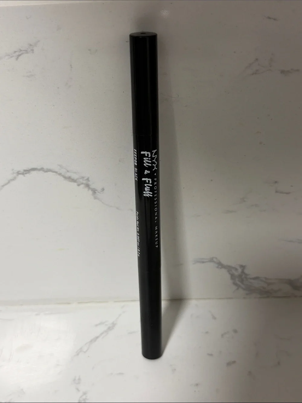 NEW W/O BOX NYX Professional Makeup Fill & Fluff Brow Pencil - Black